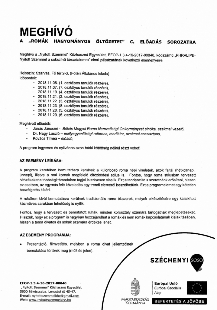 Romák hagyományos öltözetei